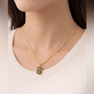 Pierre Balmain Logo Necklace